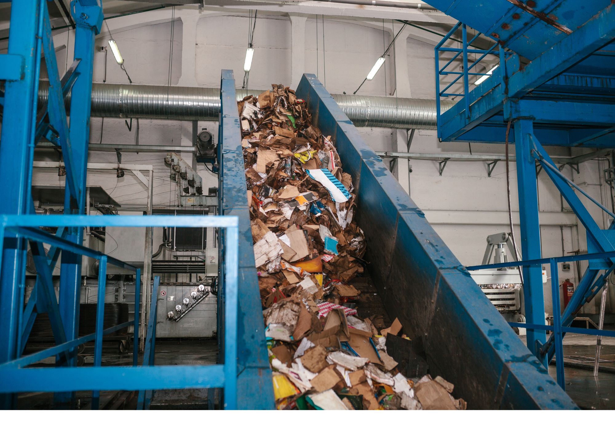 usine de recyclage des déchets